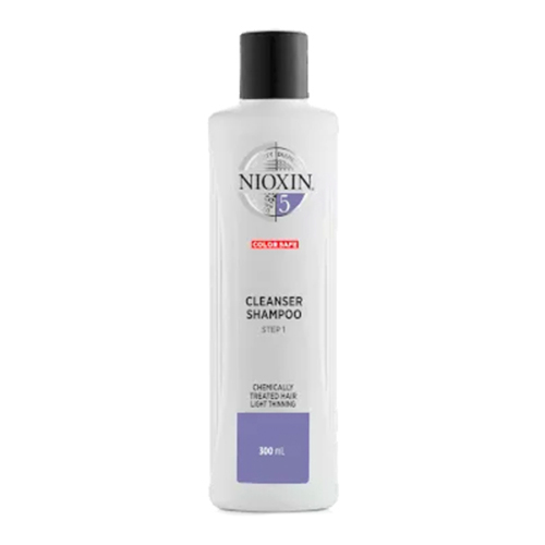 NIOXIN System 5 Cleanser Shampoo, 300ml/10 fl oz NIOXIN System 5 Cleanser Shampoo on white background