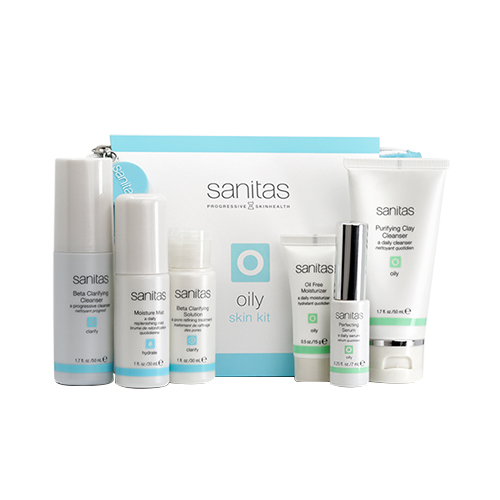 Sanitas System Kit - Oily on white background