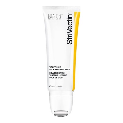 Strivectin TL Tightening Neck Serum Roller on white background