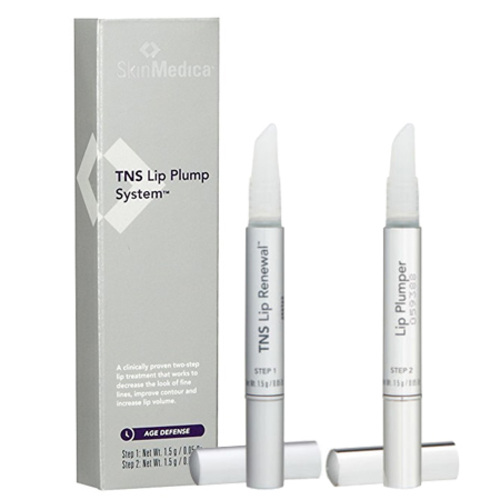SkinMedica TNS Lip Plump System on white background