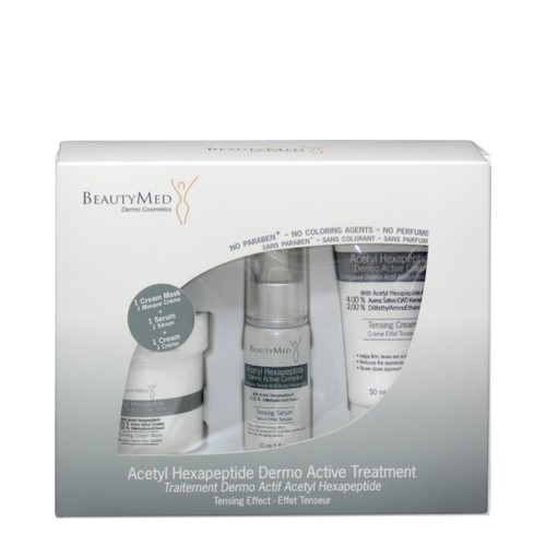 BeautyMed Acetyl Hexapeptide Dermo Active Treatment Kit on white background