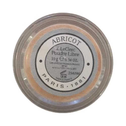 Naturally Yours T LeClerc Loose Powder - Abricot on white background