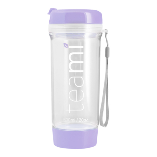 Teami Tea Tumbler - Baby Blue on white background