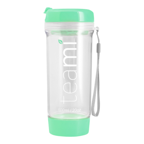 Teami Tea Tumbler - Baby Blue on white background