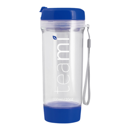 Teami Tea Tumbler - Baby Blue on white background