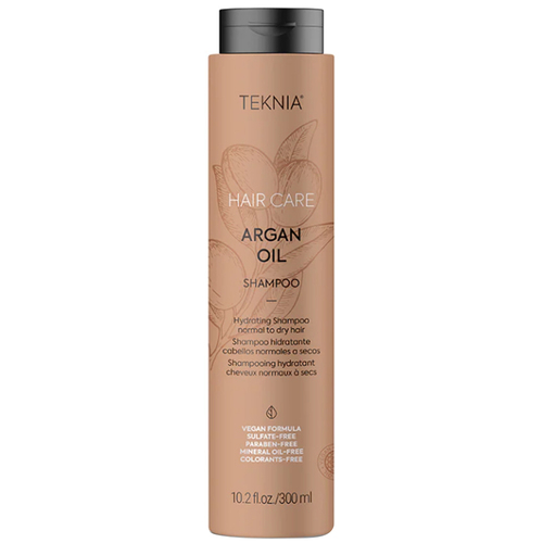 LAKME  Teknia Argan Oil Shampoo on white background