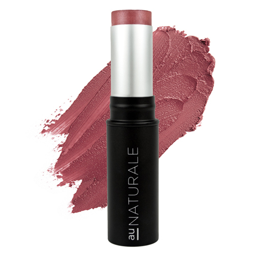 Au Naturale Cosmetics The Anywhere Creme Blush Stick - Adrenaline on white background