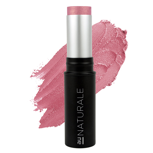 Au Naturale Cosmetics The Anywhere Creme Blush Stick - Adrenaline on white background