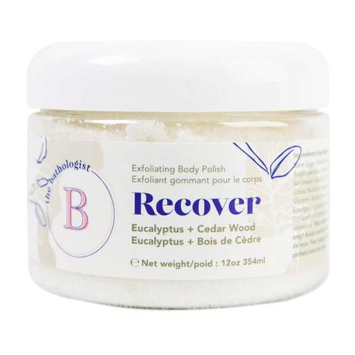 Bathorium The Bathologist Recover Body Polish on white background