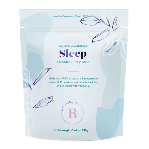 Bathorium The Bathologist Sleep Fizzy Bath Soak - Small, 330g/11.64 oz