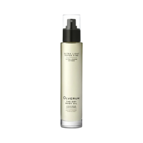 Olverum The Dry Body Oil on white background
