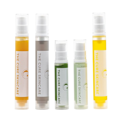 The Cure Skincare The Essentials Kit on white background