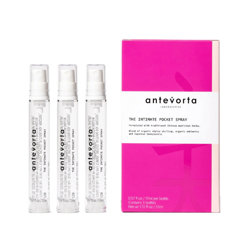 Antevorta The Intimate Pocket Spray, 3 x 17ml/0.6 fl oz Antevorta The Intimate Pocket Spray on white background
