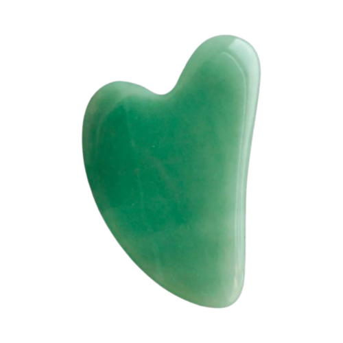 Mount Lai The Jade Gua Sha Facial Lifting Tool on white background