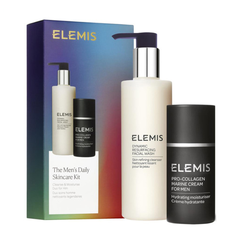 Elemis The Mens Daily Skincare Kit on white background