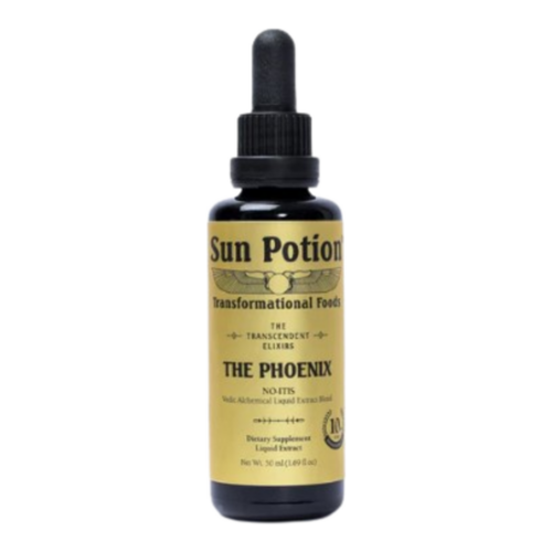 Sun Potion The Phoenix Transcendent Elixir on white background