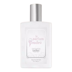 The Powdery Perfume - White Iris on white background