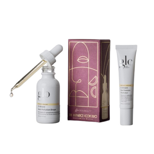 Glo Skin Beauty The Radiance Icon Duo Holiday, 1 set Glo Skin Beauty The Radiance Icon Duo Holiday on white background