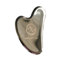 The Stainless Steel Gua Sha Facial Lifting Tool on white background