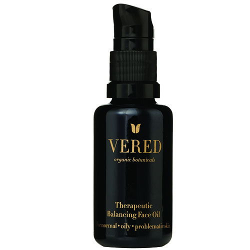 Vered Organic Botanicals Therapeutic Balancing Face Oil on white background