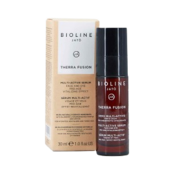 Therra Fusion Mutli Active Serum Face and Eye on white background