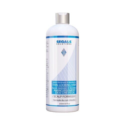 Segals Thin-Looking Hair Scalp Formula, 250ml/8.45 fl oz Segals Thin-Looking Hair Scalp Formula on white background