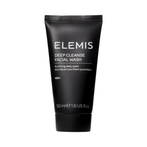 Elemis Time for Men Deep Cleanse Facial Wash on white background