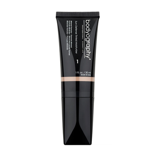 Bodyography Tinted Moisturizer - 1 Light on white background