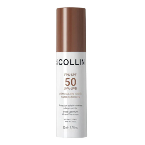 GM Collin Tinted Sunscreen SPF 50, 50ml/1.69 fl oz GM Collin Tinted Sunscreen SPF 50 on white background