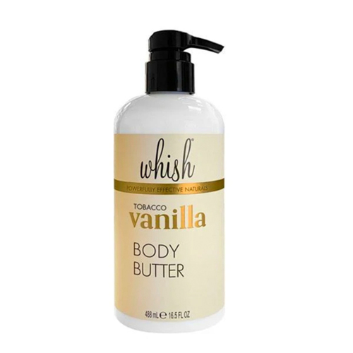 Whish Tobacco Vanilla Body Butter, 488ml/16 fl oz