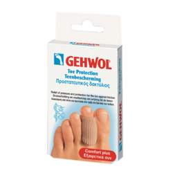 Toe Protection Pads Elastic Fabric - Large on white background