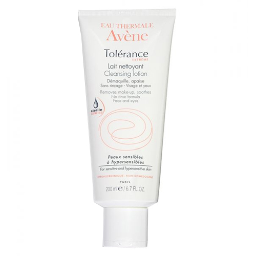 Avene Tolerance Extreme Cleansing Lotion on white background