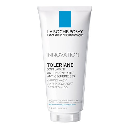 La Roche Posay Toleriane Caring Wash on white background