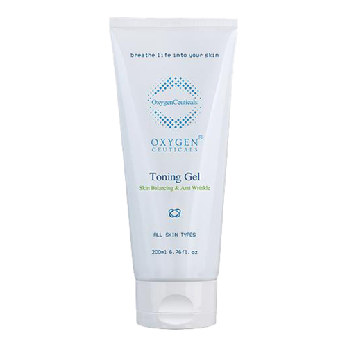 OxygenCeuticals Toning Gel on white background