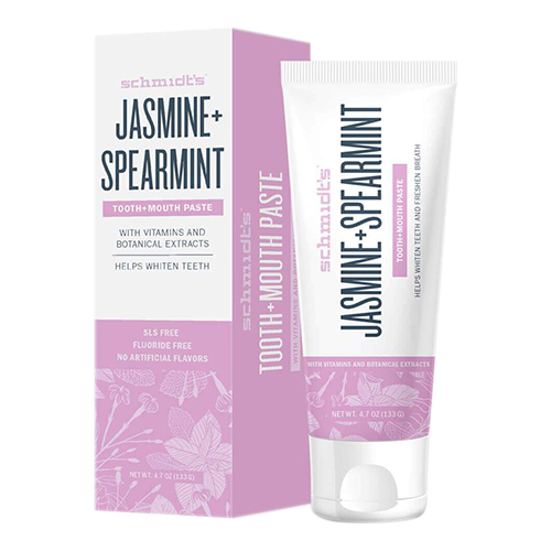 Schmidts Natural Tooth + Mouth Paste - Jasmine + Spearmint, 133ml/4.7 fl oz