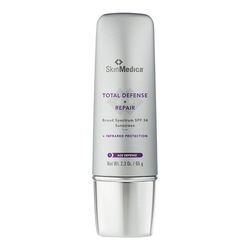 Total Defense + Repair SPF 34 on white background