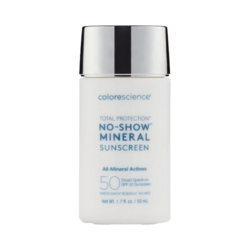 Total Protection No-Show Mineral Sunscreen SPF 50 on white background