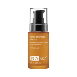 Total Strength Serum on white background
