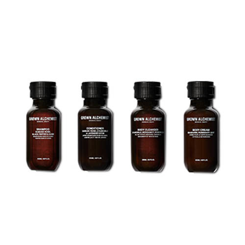 Grown Alchemist Travel Essentials Kit on white background