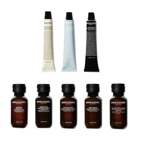 Grown Alchemist Travel Kit on white background