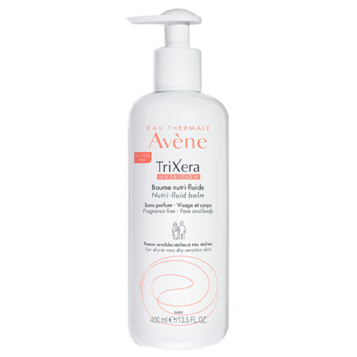 Avene TriXera Nutrition Nutri-Fluid Balm on white background