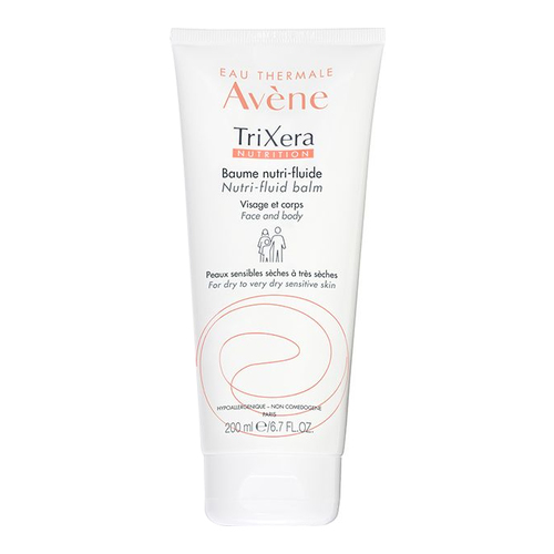 Avene TriXera Nutrition Nutri-Fluid Balm on white background