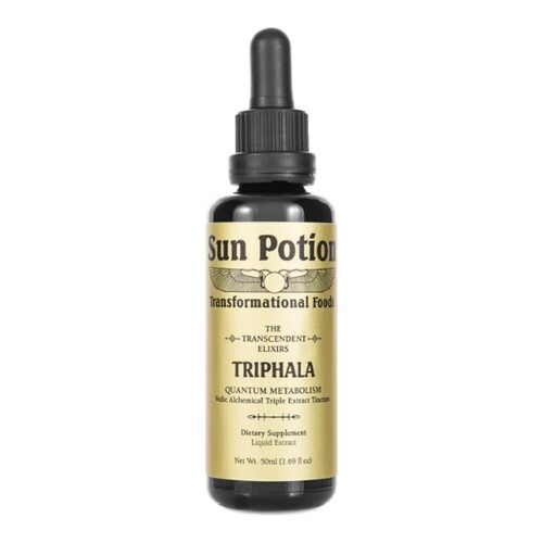 Sun Potion Triphala Transcendent Elixir on white background
