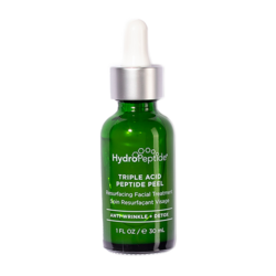 Triple Acid Peptide Peel Resurfacing Facial Treatment on white background