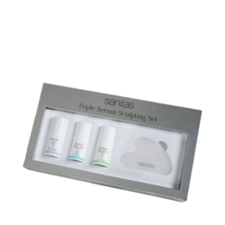 Triple Serum Sculpting on white background