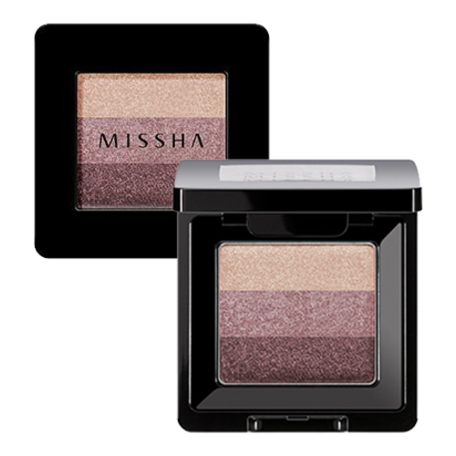 MISSHA Triple Shadow No.1 | Brownie Pink, 2g/0.1 oz