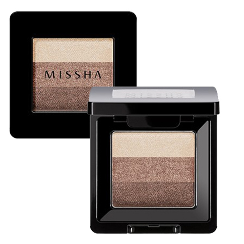 MISSHA Triple Shadow No.3 | Mocha Beige, 2g/0.1 oz