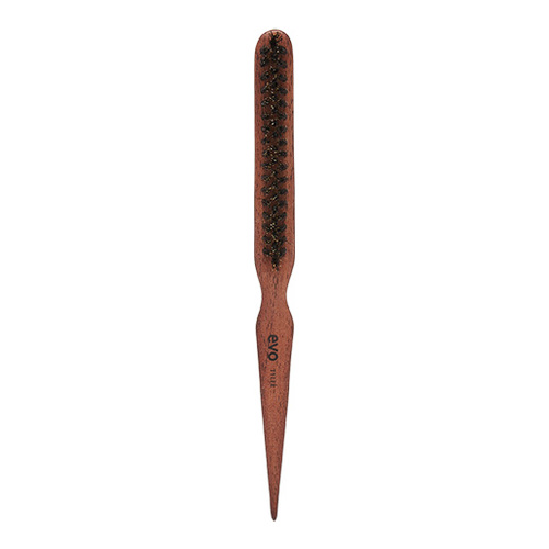 Evo Tyler Natural Bristle Teasing Brush on white background