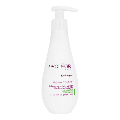 Decleor System Corps Moisturizing Body Milk on white background