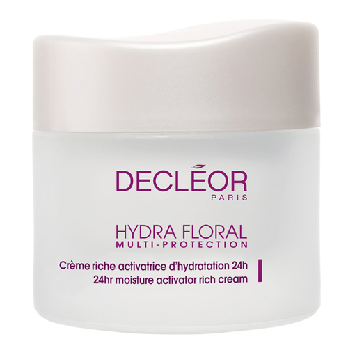 Decleor 24hr Hydrating Rich Cream on white background